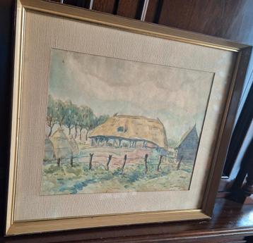 Jules VERWEST (1883-1957) Hoeve beschikbaar voor biedingen