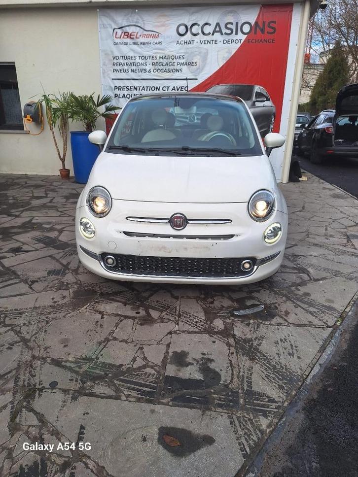 fiat 500, Autos, Fiat, Entreprise, Caméra 360°, ABS, Caméra de recul, Phares directionnels, Régulateur de distance, Airbags, Air conditionné