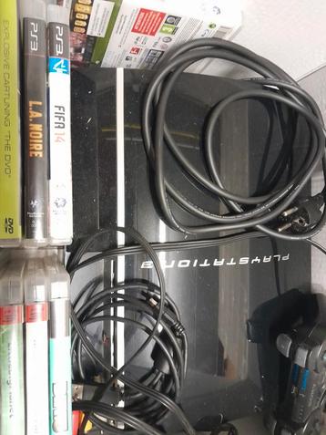 Ps3 en tal van games beschikbaar voor biedingen