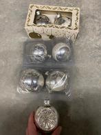 Vintage zilveren kerstbollen, Diversen, Ophalen of Verzenden, Zo goed als nieuw