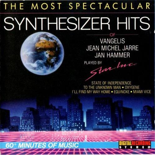 CD- The Most Spectacular Synthesizer Hits Of Vangelis, Jean, CD & DVD, CD | Instrumental, Enlèvement ou Envoi