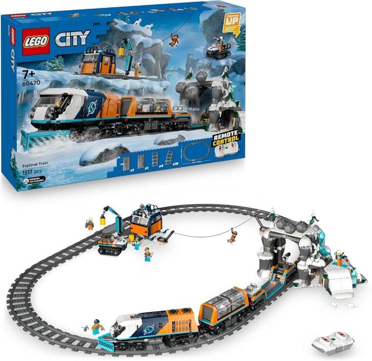 Neuf - Lego Le train express des explorateurs en Arctique, Kinderen en Baby's, Speelgoed | Duplo en Lego, Nieuw, Lego, Complete set