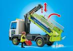 PLAYMOBIL Afvalwagen met container SNELLE GRATIS LEVERING, Verzenden, Nieuw, Complete set