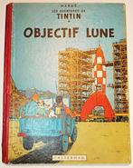 tintin Objectif Lune, Eén stripboek, Ophalen of Verzenden, Gelezen, Hergé