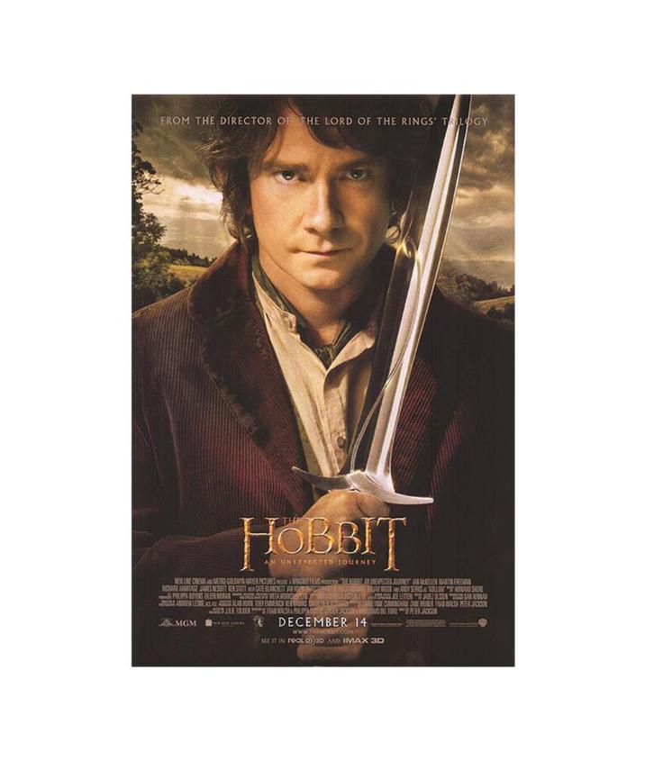 "THE HOBBIT" Original LIMITED! Movie Poster 2012, Verzamelen, Posters, Nieuw, Film en Tv, Deurposter of groter, Rechthoekig Staand