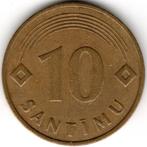 Lettonie : 10 Santimu 1992 KM#17 Ref 15046, Enlèvement ou Envoi, Monnaie en vrac, Autres pays