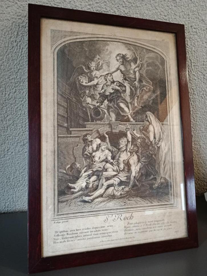 GRAVURE PONTIUS PAULUS 1626, Antiek en Kunst, Kunst | Etsen en Gravures, Ophalen of Verzenden