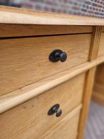 Eiken bureau GRATIS LEVERING, Huis en Inrichting, Bureaus, Ophalen of Verzenden, Zo goed als nieuw, Bureau