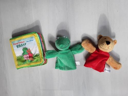 Max Velthuijs handpoppen  poppenkastpoppen boekje, Enfants & Bébés, Jouets | Poupées, Comme neuf, Enlèvement ou Envoi
