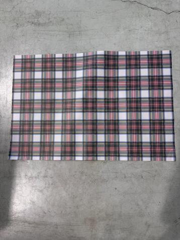 65 vellen inpakpapier geschenkpapier kerst ruiten beschikbaar voor biedingen