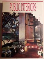 European Masters: Public interiors - Atrium, 1991. - 255 p., Ophalen of Verzenden, Zo goed als nieuw