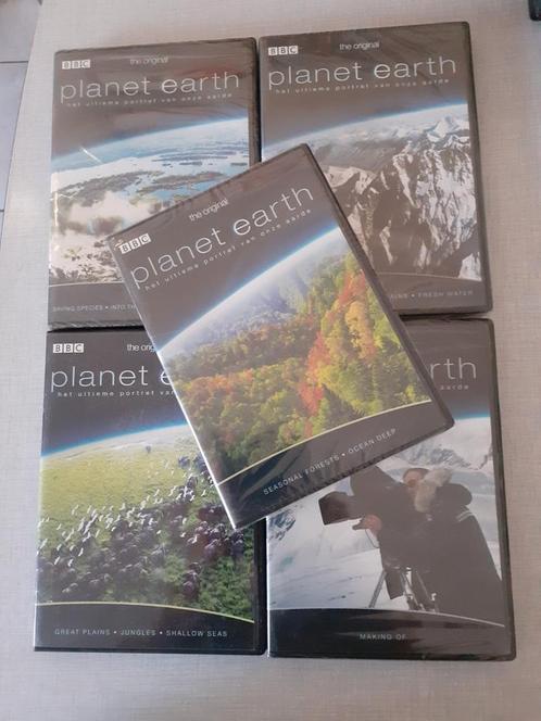 5 dvd's Planet Earth, BBC The Original, prijs is voor de 5st, Cd's en Dvd's, Dvd's | Documentaire en Educatief, Nieuw in verpakking