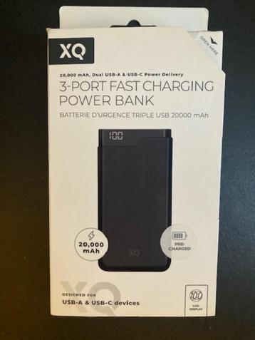 XQ 3-poorts snelladende powerbank beschikbaar voor biedingen