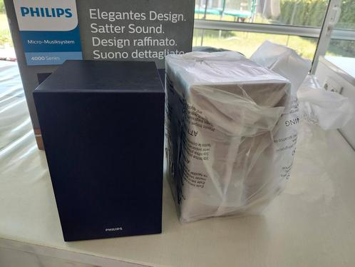 2 nieuwe boxen luidsprekers Philips TAM4505/12, Audio, Tv en Foto, Stereoketens, Nieuw, Cd-speler, Philips, Ophalen
