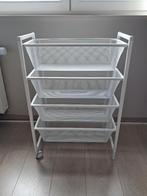IKEA Jonaxel opbergrekje wit, Huis en Inrichting, Ophalen, Zo goed als nieuw