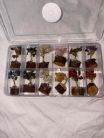 24 arbres d'ornement ornés de pierres précieuses, Collections, Minéraux & Fossiles, Enlèvement ou Envoi