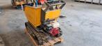Bakwagen dumper op rupsen, Ophalen