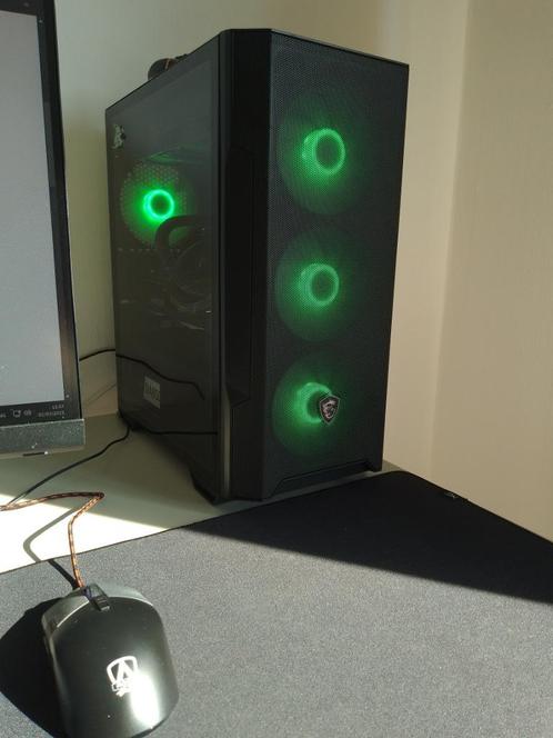 Computer voor gamen en streamen (1 jaar oud), Computers en Software, Desktop Pc's, Zo goed als nieuw, 4 Ghz of meer, SSD, 32 GB