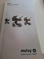 Mutsy Evo Farmer Grey, Kinderen en Baby's, Buggy's, Overige merken, Zo goed als nieuw, Ophalen, Voetenzak