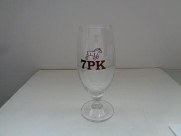 7PK bierglas Brouwerij De Winning en Anders, Enlèvement ou Envoi, Comme neuf, Verre ou Verres, Autres marques