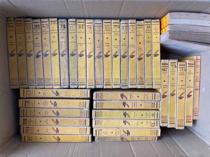 Lot 38 romans policiers Col. LE MASQUE - Livres anciens, Boeken, Detectives, Gelezen, Ophalen