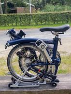 Brompton donkerblauwe MR achterdrager 6 versnellingen nieuws, Fietsen en Brommers, Fietsen | Vouwfietsen, Ophalen, Brompton, 14 tot 16 inch