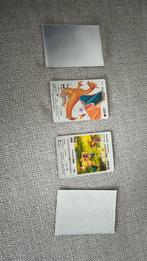 2 zilveren charizard pokemonkaarten met mapjes, Ophalen, Gebruikt, Meerdere kaarten