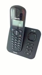 Philips draadloze telefoon met antwoordapparaat, 1 handset, Gebruikt, Ophalen of Verzenden, Stralingsarm