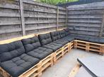 Lounge + kussens,mogelijk voor nog extra gratis europallets, Tuin en Terras, Tuinmeubel-accessoires, Ophalen, Zo goed als nieuw