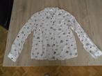 wit hemd maat 140 jbc, Kinderen en Baby's, Kinderkleding | Maat 140, Meisje, Overhemd of Blouse, Ophalen of Verzenden, Zo goed als nieuw