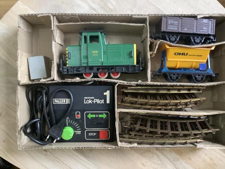Vintage Faller E-Treinset 3806 LOK-PILOT 1 Zeldzaam !, Hobby en Vrije tijd, Modeltreinen | Overige schalen, Gebruikt, Treinset