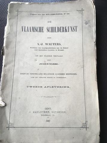 Vlaamsche schilderkunst - A.J. WAUTERS - 17 tot19 e beschikbaar voor biedingen