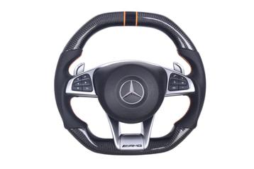 Mercedes AMG carbon & leer stuur / stuurwiel 2014-2022 beschikbaar voor biedingen