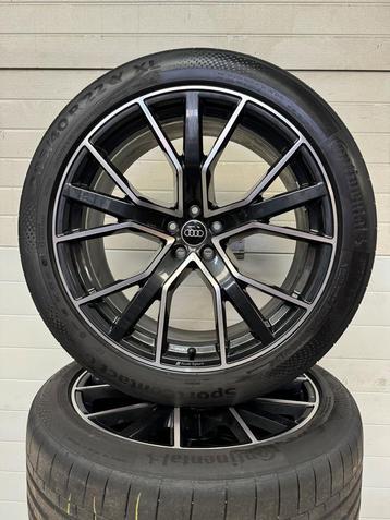 DEMO SET 22” AUDI Q7 RSQ7 Q8 RSQ8 ETRON VELGEN ZOMERBANDEN O beschikbaar voor biedingen