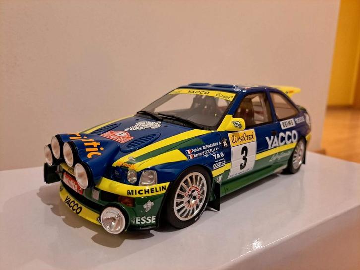 Ford Escort RS Cosworth Monte Carlo 1/18 OTTO, Hobby en Vrije tijd, Modelauto's | 1:18, Nieuw, Auto, OttOMobile, Ophalen of Verzenden