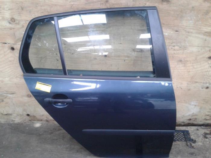 Portier 4Deurs rechts-achter van een Volkswagen Golf (LC5F), Auto-onderdelen, Carrosserie, Deur, Volkswagen, Gebruikt, 3 maanden garantie