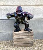 Beeld gorilla met verfspatten, Ophalen, Nieuw, Dier