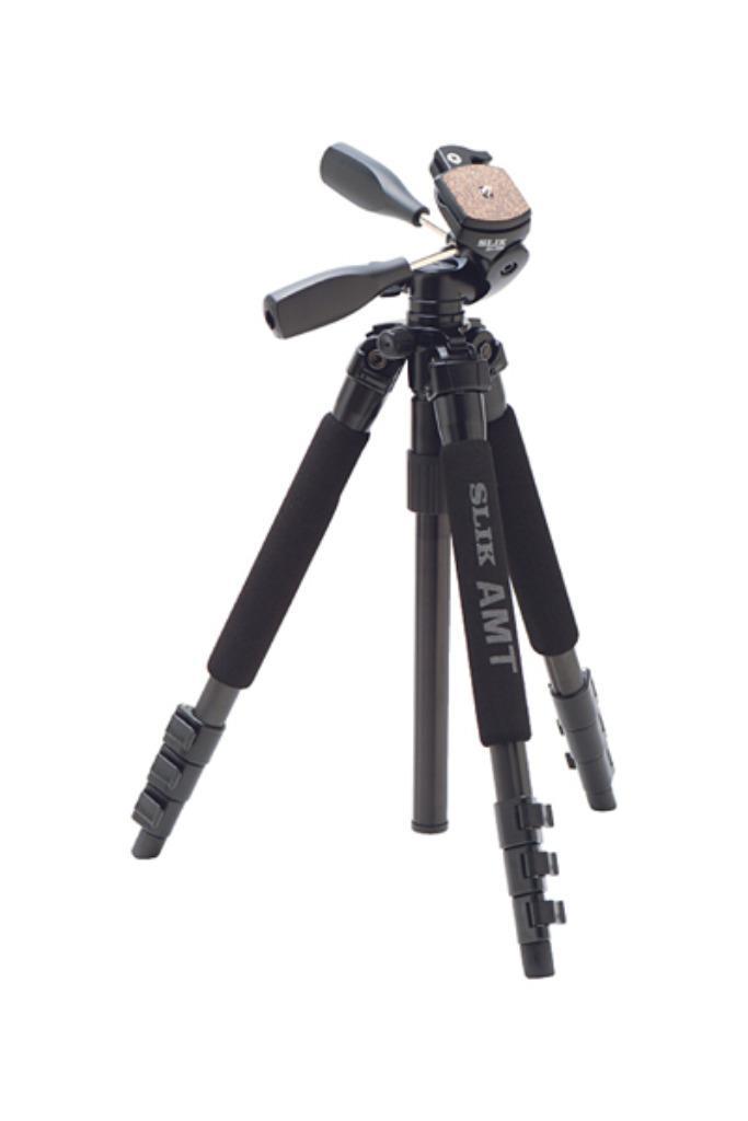 Statief Slik Pro 340DX, Audio, Tv en Foto, Fotografie | Statieven en Balhoofden, Gebruikt, Driepoot, Minder dan 150 cm, Met balhoofd