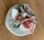 Porseleinen pillen doosje/potje met roosjes, Antiek en Kunst, Ophalen of Verzenden