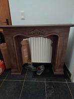Decoratieve haard/mantel - Hout, bruintinten, Ophalen, Gebruikt, Overige soorten