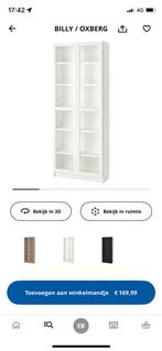 Boekenkasten / vitrinekasten BILLY IKEA, Huis en Inrichting, Ophalen, Zo goed als nieuw