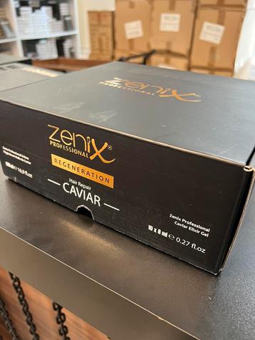 Zenix kit hair botox caviar regeneration (500ml + 10x8ml)