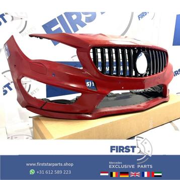 W117 BUMPER C117 CLA45 AMG VOORBUMPER WIT ZWART GRIJS ROOD B beschikbaar voor biedingen