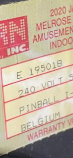 Nieuwe staat totale revisie gehad 100% in orde, Verzamelen, Automaten | Flipperkasten, Ophalen, Zo goed als nieuw