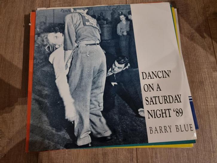 12" Barry Blue – Dancin' On A Saturday Night '89, Cd's en Dvd's, Vinyl Singles, Gebruikt, Single, Pop, 12 inch, Ophalen of Verzenden