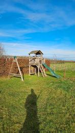 Speelhuis, schommel klimmuur glijbaan, Kinderen en Baby's, Ophalen, Gebruikt, Schommel