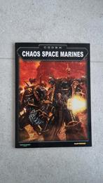 Warhammer 40K chaos space marines codex, Hobby en Vrije tijd, Ophalen of Verzenden, Zo goed als nieuw