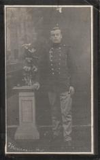 Gesneuvelde 1914-18 Prosper Block Baelen-Yzer, Verzamelen, Bidprentjes en Rouwkaarten, Ophalen of Verzenden