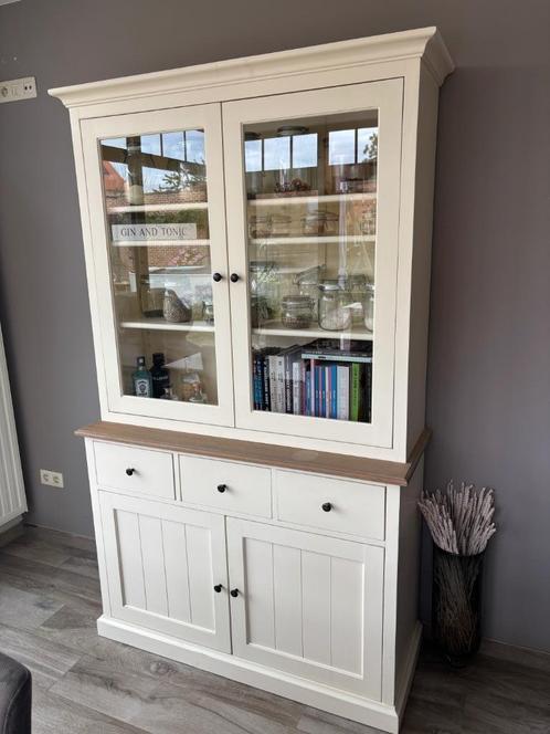Prachtige Vitrinekast (Buffetkast) - Perfecte Staat!, Huis en Inrichting, Kasten | Vitrinekasten, Zo goed als nieuw, 200 cm of meer