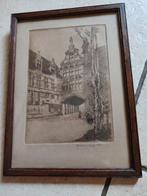 Mooie gravure, Ophalen